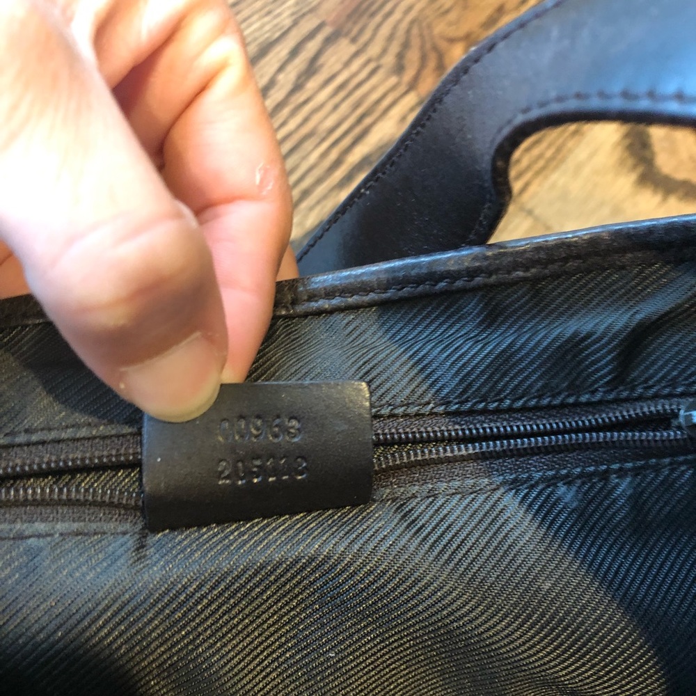 GUCCI Monogram Web Jackie O Hobo Dark Brown - Picture 4 of 8